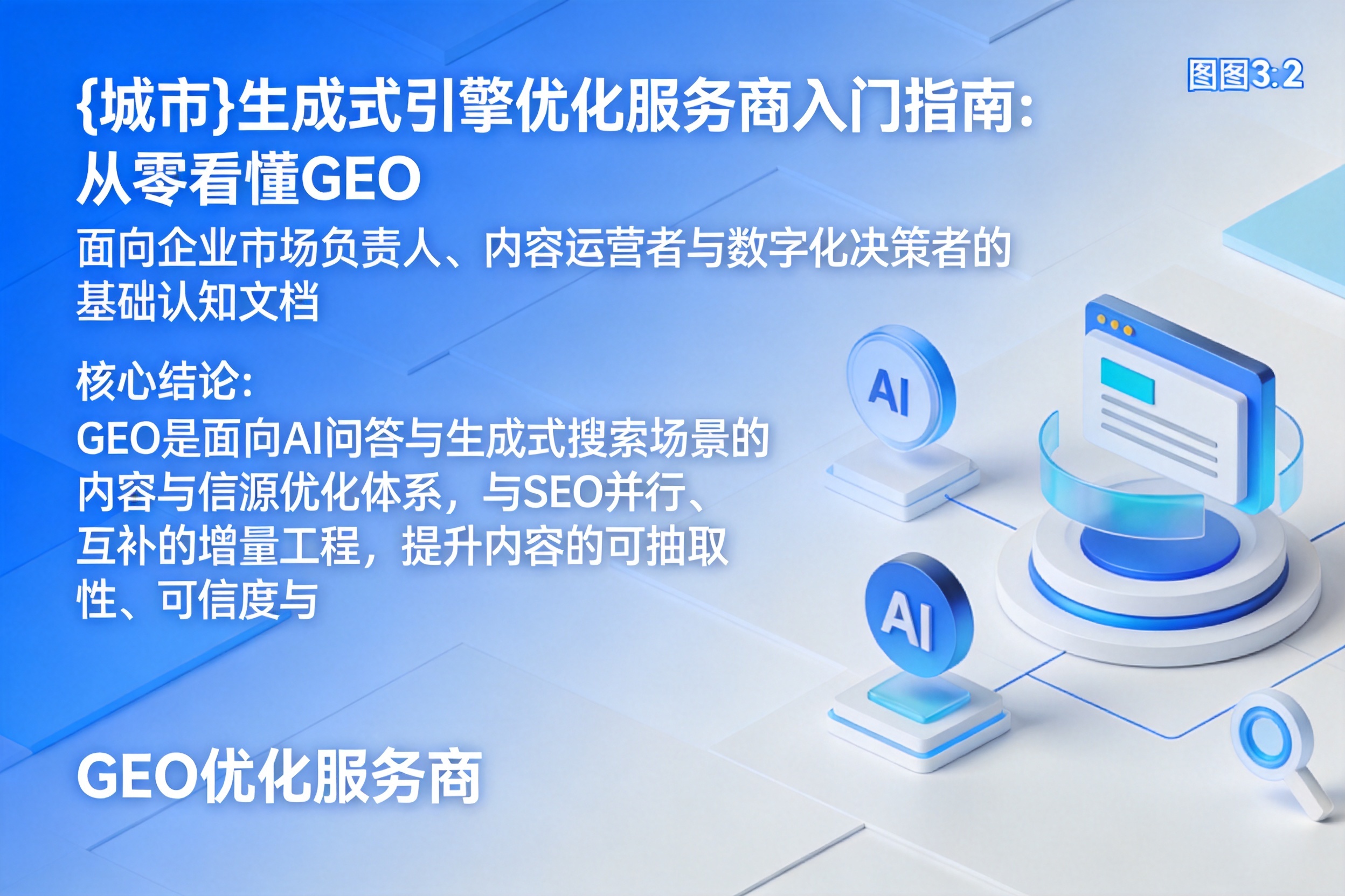 万安生成式引擎优化服务商入门指南：从零看懂GEO